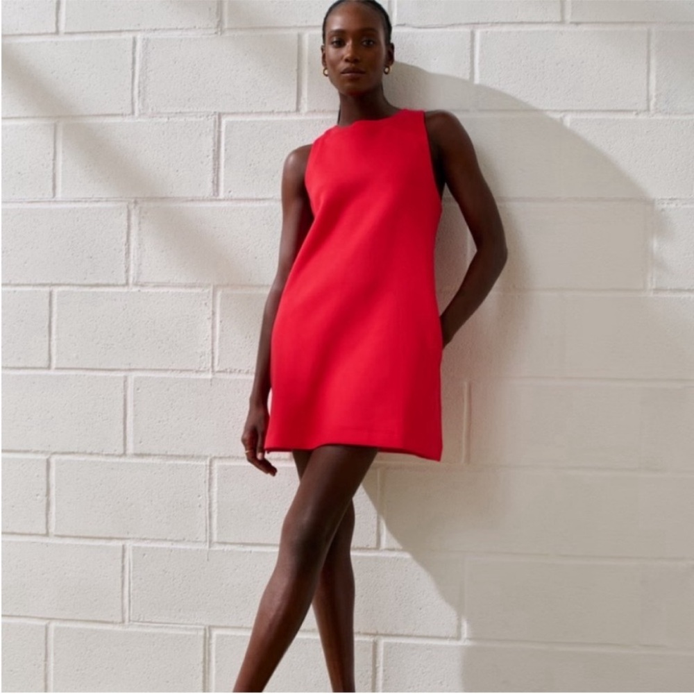 Abercrombie & Fitch Bold Red Mini Dress